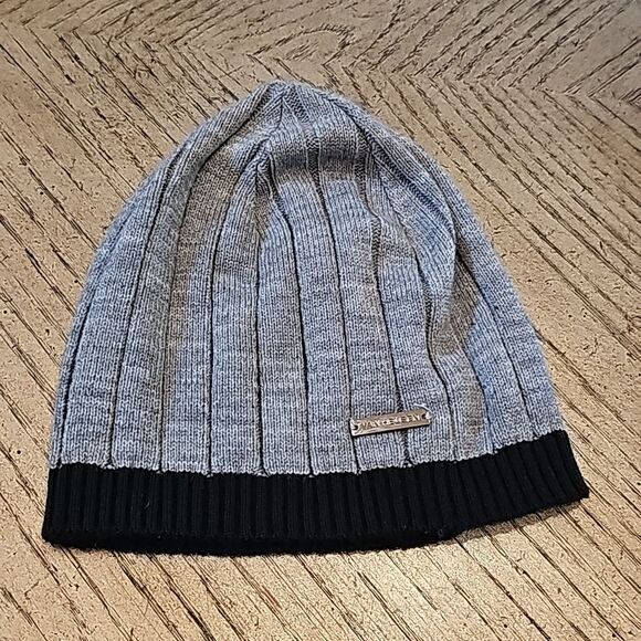 Mens gray and black beanie Van Heusen - Picture 1 of 4